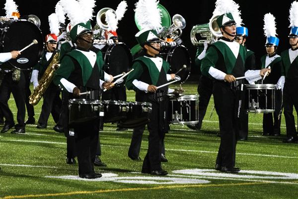 Arundel High School Marching Band Performing